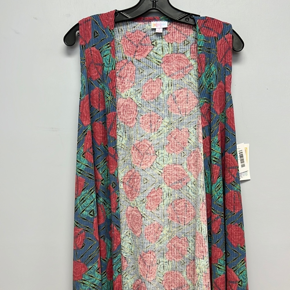 NWT LuLaRoe Sleeveless Duster Cardigan Size Small